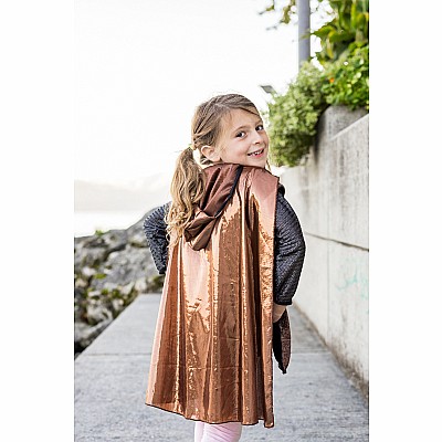 Brilliant Copper Knight Tunic with Cape