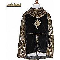 Knight Set With Tunic, Cape And Crown
