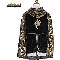 Knight Set With Tunic, Cape And Crown (Assorted Colors- sold separately)