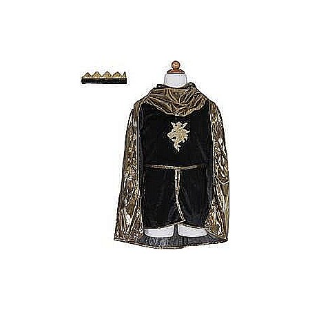 Knight Set With Tunic, Cape And Crown (Assorted Colors- sold separately)