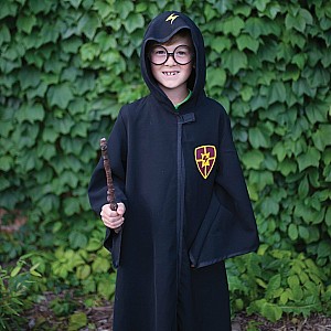 Wizard Cloak & Glasses (Size 5-6)