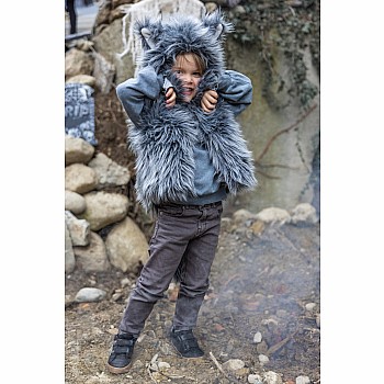 Big Bad Wolf Vest with Gloves (size 3-4)