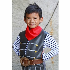 Skully Pirate Vest, Belt & Scarf (Size 3-4)