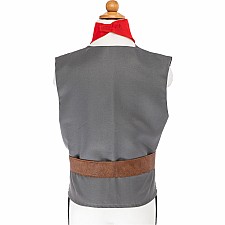 Skully Pirate Vest, Belt & Scarf (Size 5-6)