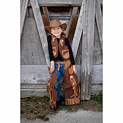 Cowboy Vest and Chaps (Size 5-6)