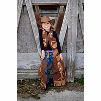 Cowboy Vest and Chaps (Size 7-8)