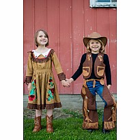 Cowboy Vest and Chaps (Size 7-8)