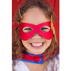 Superhero Tutu Cape And Mask Set (Size 5-6)