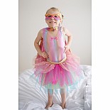 Super-duper Tutu/Cape/Mask, Pink & Gold