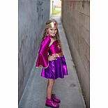 Superhero Star Dress, Cape & Headpiece