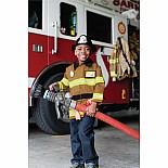 Tan Firefighter Set with Accessories