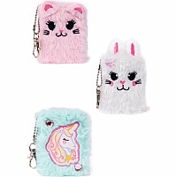 Mini Furry Friends Keychain Journal