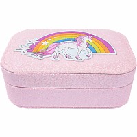 Pretty Precious Unicorn Jewelry Box in Pink