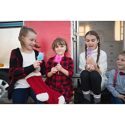 Butterfly Gem Fluffy Pens (assorted)