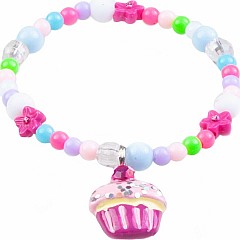 Cutie Cupcake Crunch Bracelet (Assorted Colors)