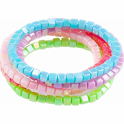 Tints Tones Rainbow Bracelet 5pc Set