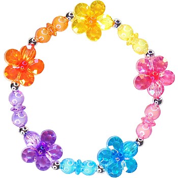 Flower Rainbow Power Bracelet
