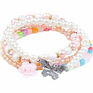 Pearly Butterfly Bracelets