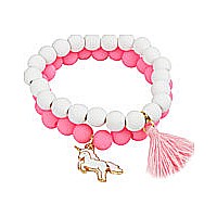 Pretty Pastel Soft Touch Bracelets