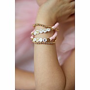 Pink Love Bracelets