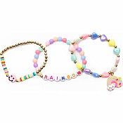 Rainbow Smiles Bracelet Set
