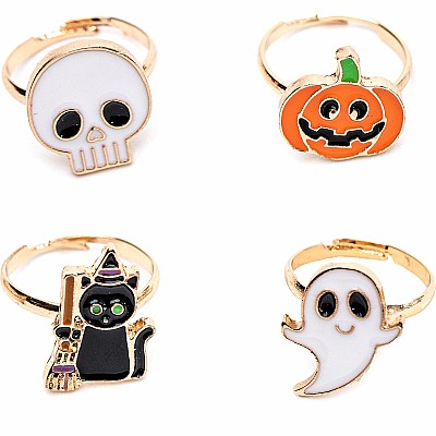 Spooky Wooky Halloween Rings (assorted)