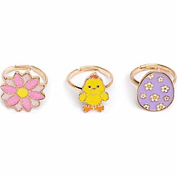 Easter Egg Rings Set