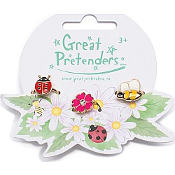 Ladybug Garden Ring Set