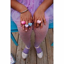 Candy Heart Rings