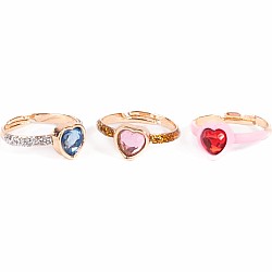 Hearts of Love Ring Set, 3pc