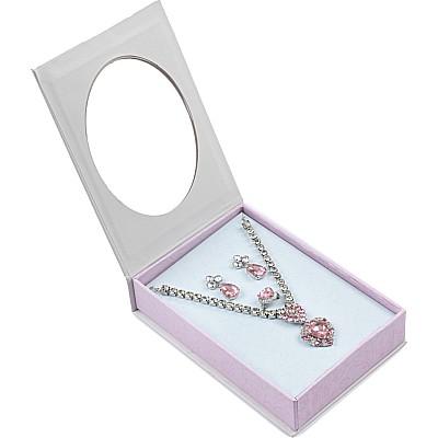The Marilyn, Pink/Silver, 4pc Set