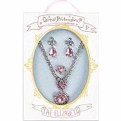 The Marilyn, Pink/Silver, 4pc Set