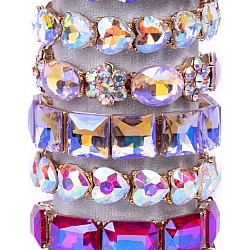 Rising Star Chunky Gem Bracelets (assorted)