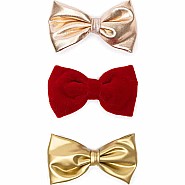 Holiday Sparkle Velvet Bow (assorted)