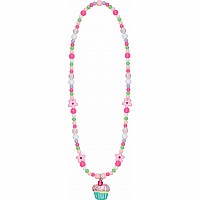 Cutie Cupcake Crunch Necklace (Assorted Colors- sold separately)