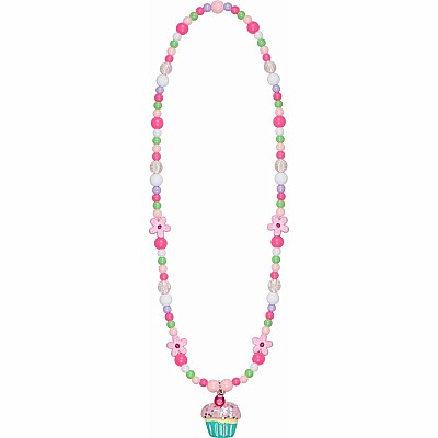 Cutie Cupcake Crunch Necklace (Assorted Colors- sold separately)