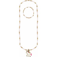 Magic Unicorn Necklace  Bracelet Set