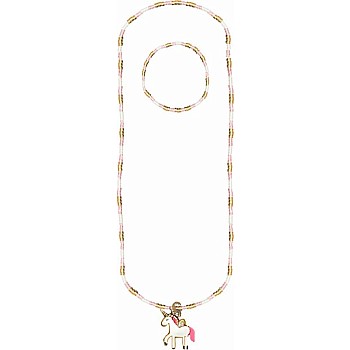 Magic Unicorn Necklace  Bracelet Set