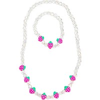 Berry Beautiful Necklace and Bracelet Set