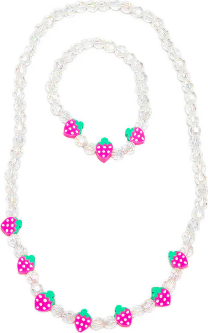 Berry Beautiful Necklace and Bracelet Set