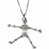 Spooky Scary Skeleton Necklace