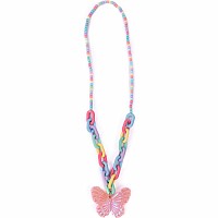 Kaleidoscope Butterfly Necklace