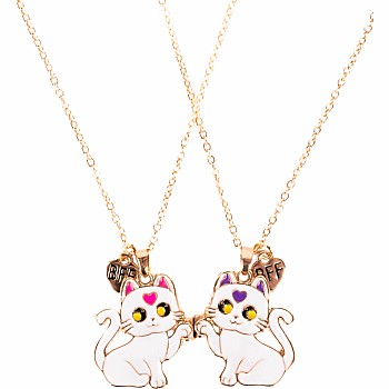 Smitten Kitten Tear & Share Necklaces, 2pc