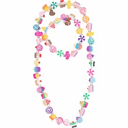 Sweet Treats Necklace & Bracelet Set, 2pc