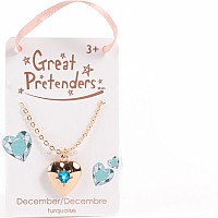 Birthstone Month Heart Locket (Assorted)