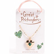 Birthstone Month Heart Locket (Assorted)