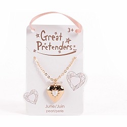 Birthstone Month Heart Locket (Assorted)