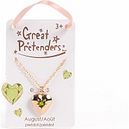 Birthstone Month Heart Locket (Assorted)