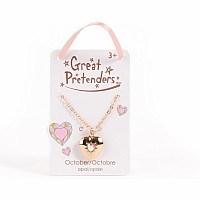 Birthstone Month Heart Locket (Assorted)