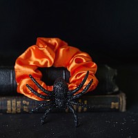 Halloween Scrunchies Bat/ Spider, 2pcs